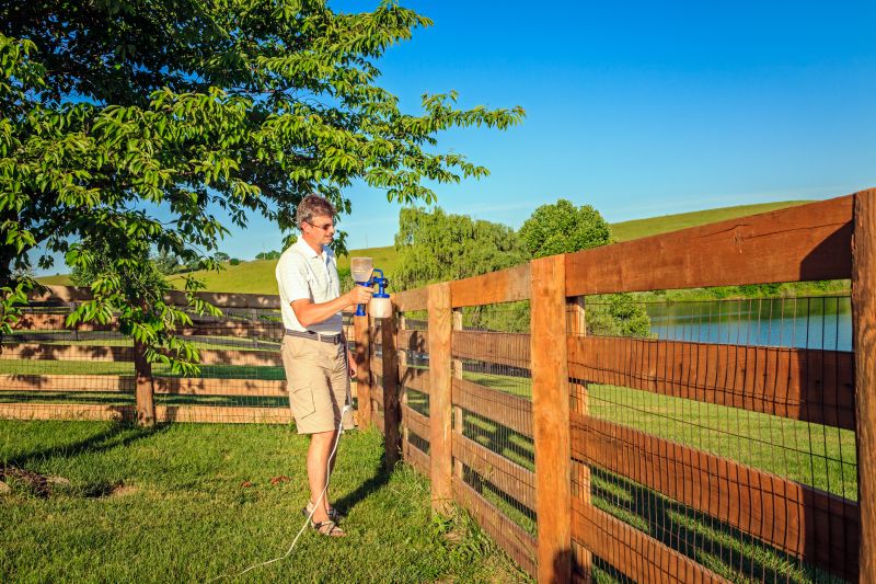 Fence Staining Service